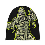 Halloween Mummy Print Beanie