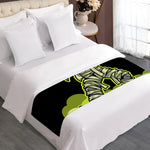 Halloween Mummy Print Bed Runner