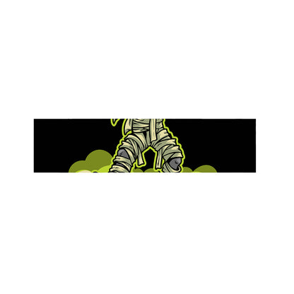 Halloween Mummy Print Bed Runner