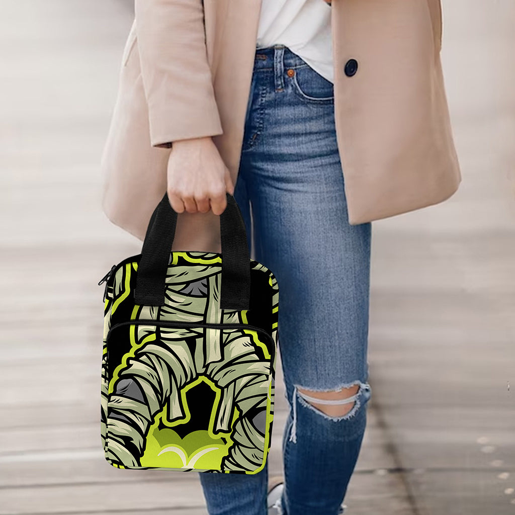 Halloween Mummy Print Bible Tote Bag