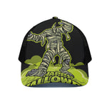 Halloween Mummy Print Black Mesh Trucker Cap