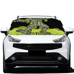 Halloween Mummy Print Car Windshield Snow Cover