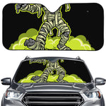 Halloween Mummy Print Car Windshield Sun Shade