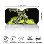 Halloween Mummy Print Car Windshield Sun Shade