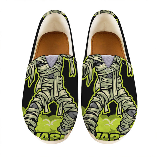 Halloween Mummy Print Casual Shoes