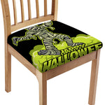 Halloween Mummy Print Chair Cushion Cover