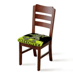 Halloween Mummy Print Chair Cushion Cover