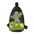 Halloween Mummy Print Sling Bag