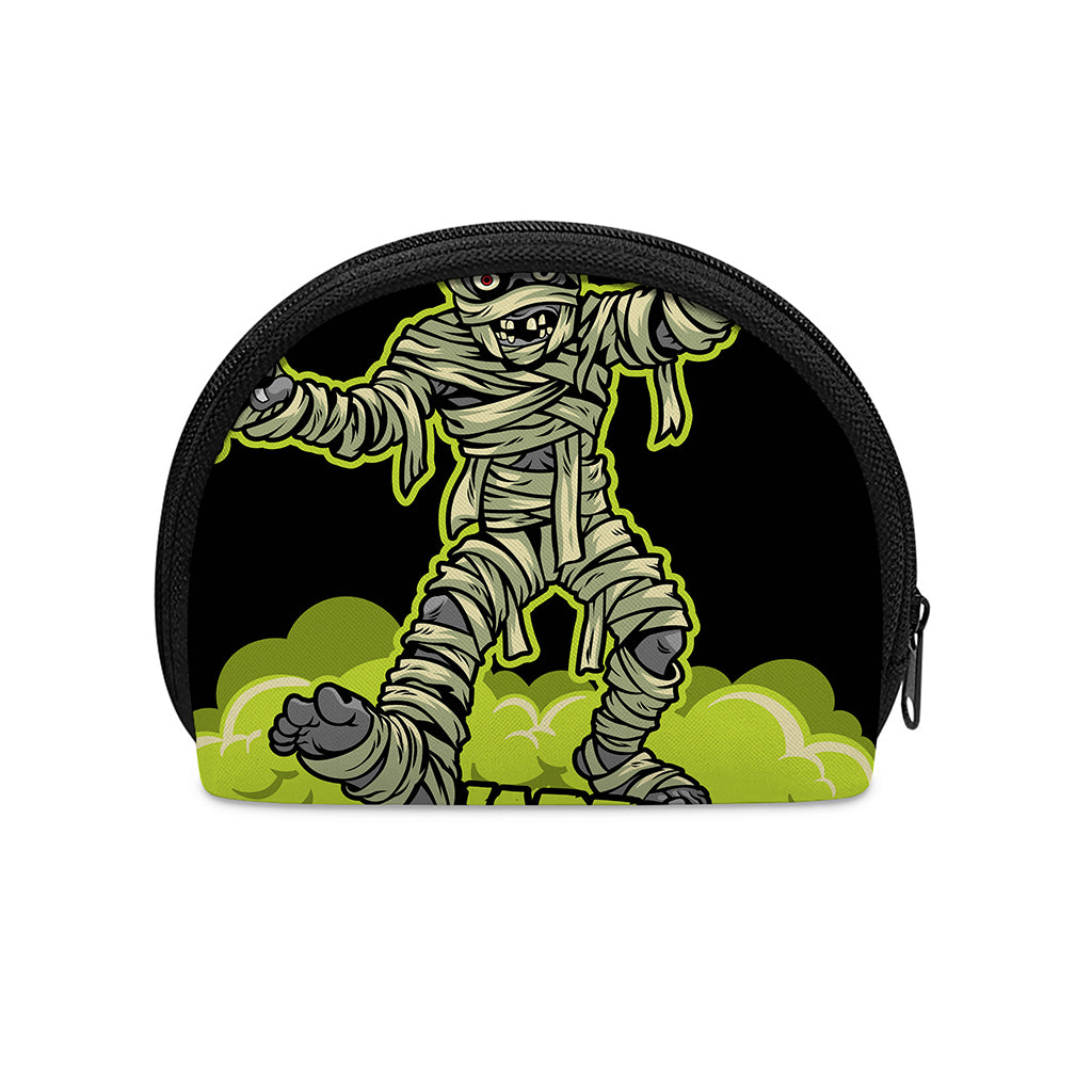 Halloween Mummy Print Coin Purse