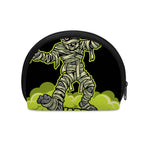 Halloween Mummy Print Coin Purse