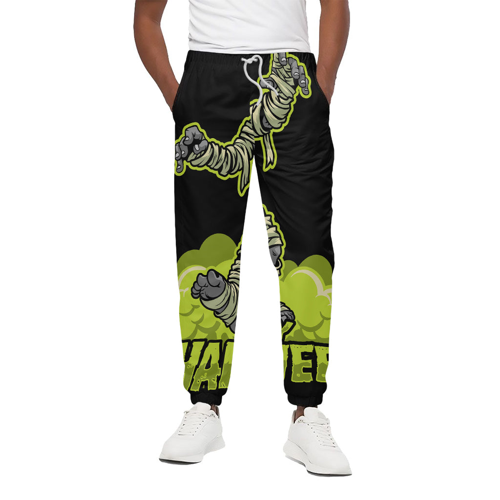 Halloween Mummy Print Cotton Pants