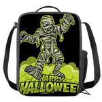 Halloween Mummy Print Crossbody Lunch Bag