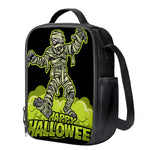 Halloween Mummy Print Crossbody Lunch Bag