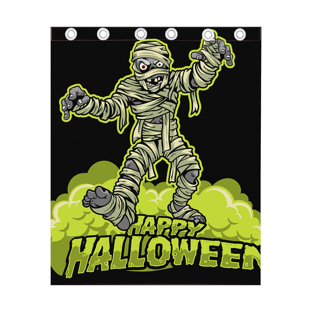 Halloween Mummy Print Curtain