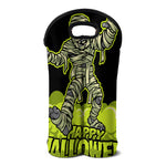 Halloween Mummy Print Double Neoprene Wine Tote