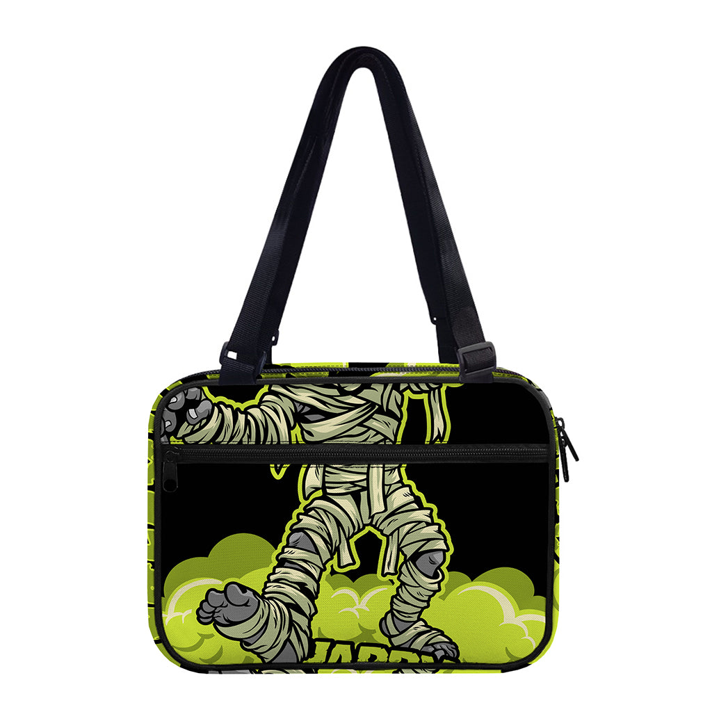 Halloween Mummy Print Double Strap Bible Bag