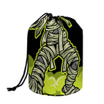 Halloween Mummy Print Drawstring Makeup Bag