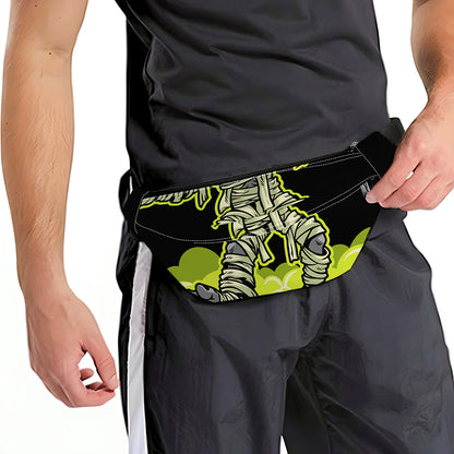 Halloween Mummy Print Fanny Pack