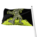 Halloween Mummy Print Flag