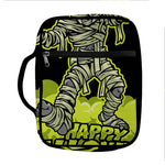 Halloween Mummy Print Front Pocket Bible Bag