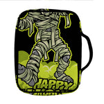 Halloween Mummy Print Front Pocket Bible Bag