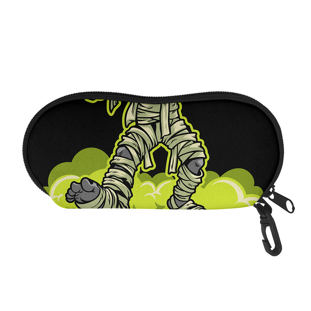 Halloween Mummy Print Glasses Case