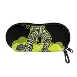 Halloween Mummy Print Glasses Case