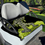 Halloween Mummy Print Golf Cart Seat Cover
