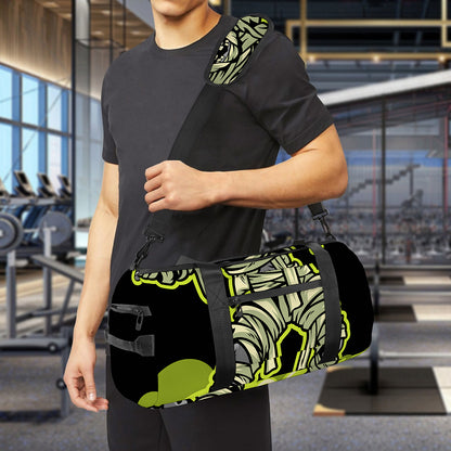 Halloween Mummy Print Gym Bag