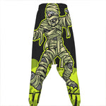 Halloween Mummy Print Hammer Pants