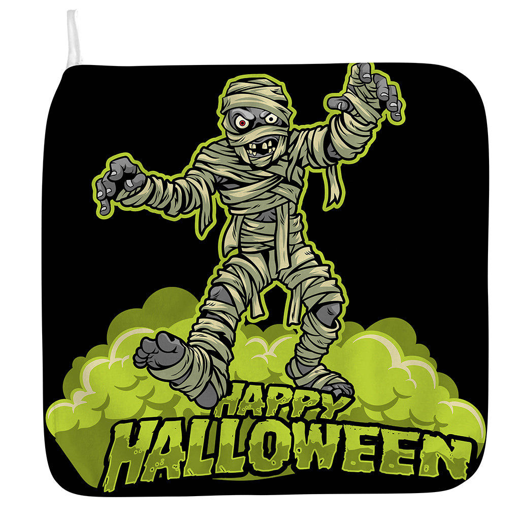 Halloween Mummy Print Hand Towel