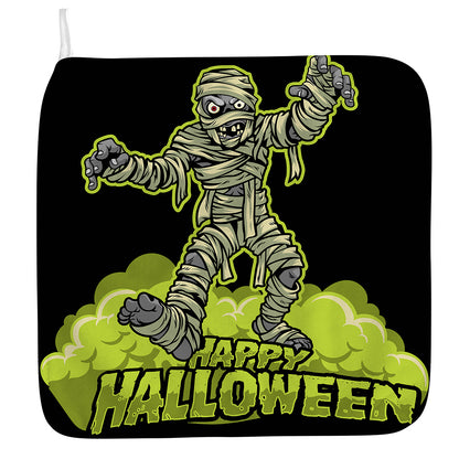 Halloween Mummy Print Hand Towel