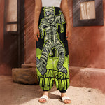 Halloween Mummy Print Harem Pants