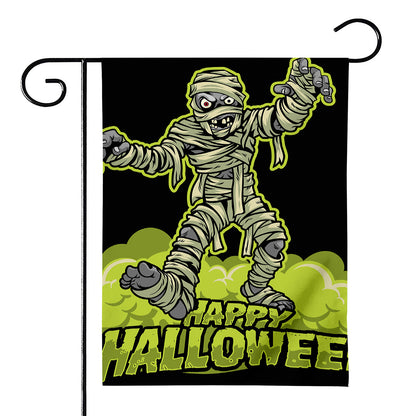 Halloween Mummy Print House Flag