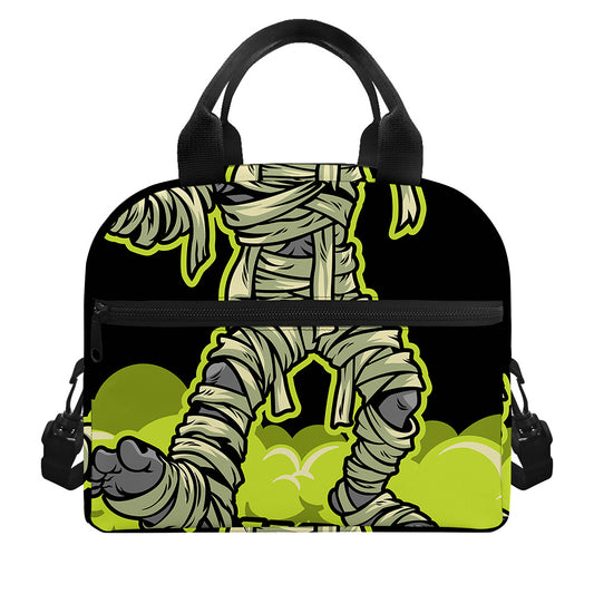 Halloween Mummy Print Insulated Lunch Bag