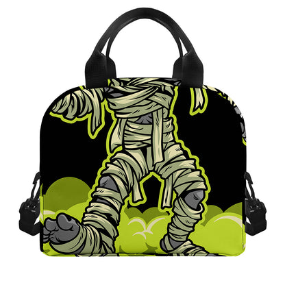Halloween Mummy Print Insulated Lunch Bag