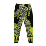 Halloween Mummy Print Jogger Pants