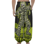 Halloween Mummy Print Lantern Pants