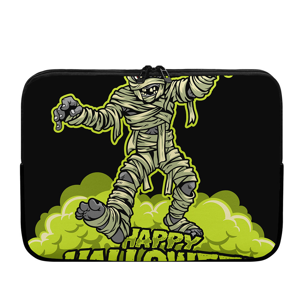 Halloween Mummy Print Laptop Sleeve
