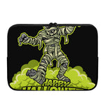 Halloween Mummy Print Laptop Sleeve