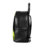 Halloween Mummy Print Leather Backpack