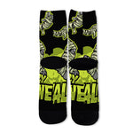 Halloween Mummy Print Long Socks