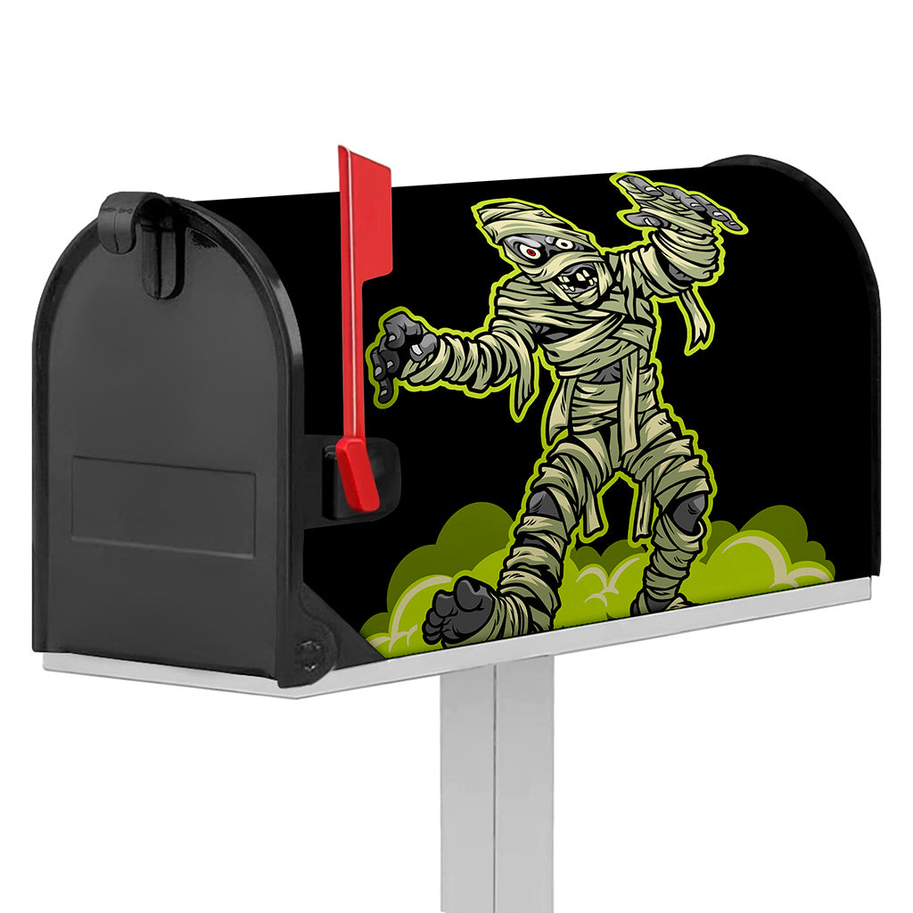 Halloween Mummy Print Mailbox Cover