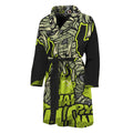 Halloween Mummy Print Men's Bathrobe