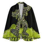 Halloween Mummy Print Men's Blazer