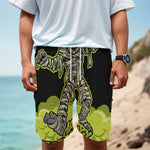 Halloween Mummy Print Men's Cargo Shorts