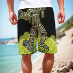 Halloween Mummy Print Men's Cargo Shorts