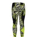 Halloween Mummy Print Men's Leggings
