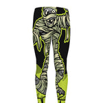 Halloween Mummy Print Men's leggings