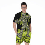 Halloween Mummy Print Men's Rompers